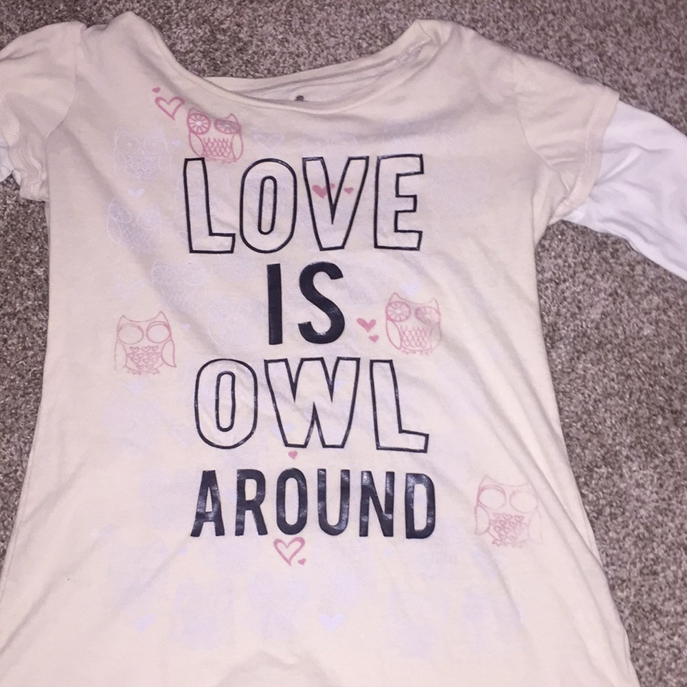 Long sleeve graphic tee